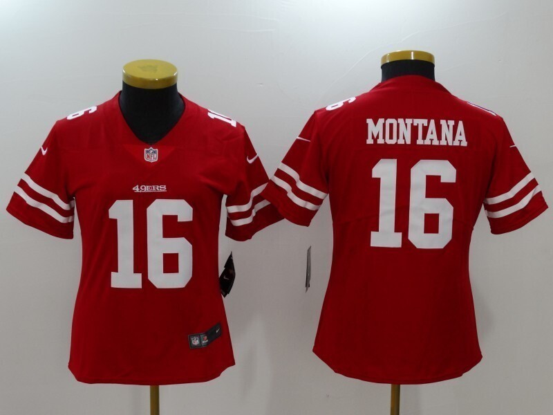 youth 2026 San Francisco 49ers #16 Montana Red Nike Limited NFL Jersey 2026001-0